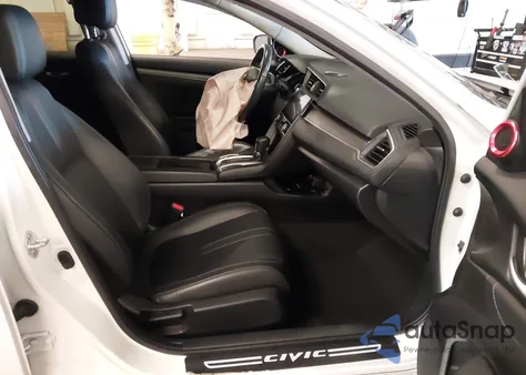 2018 Honda Civic Ex-L from USA, damaged, VIN JHMFC1F72JX028885